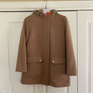JCrew Jacket with Fur Hood